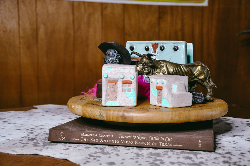 Adobe Salt & Pepper Shakers